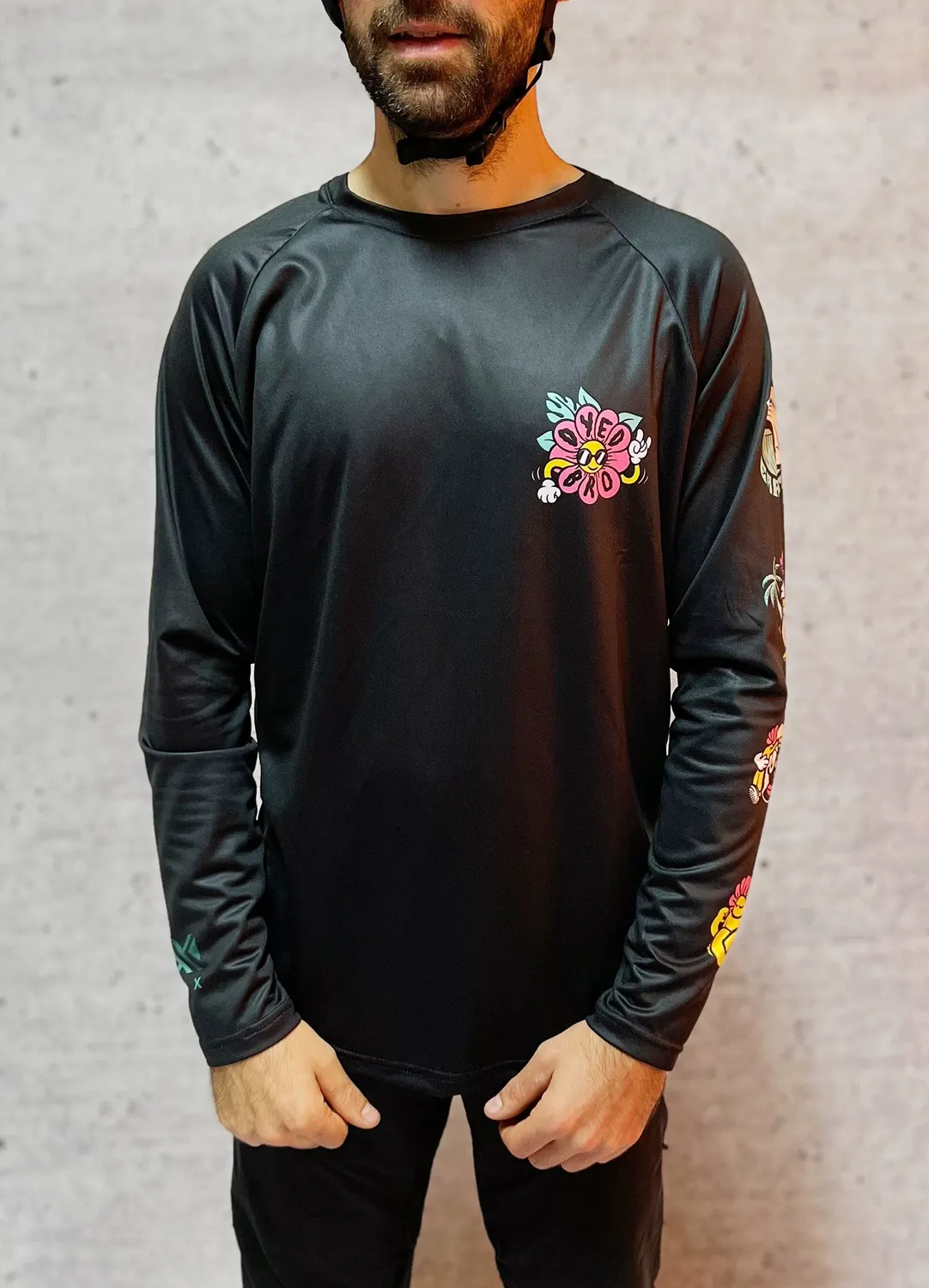 Dyedbro Victor Brousseaud Ride Jersey maglia L maniche lunghe
