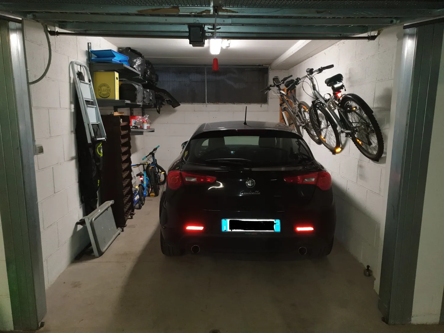 Borgen gancio parete bici a pedale salvaspazio 30 kg