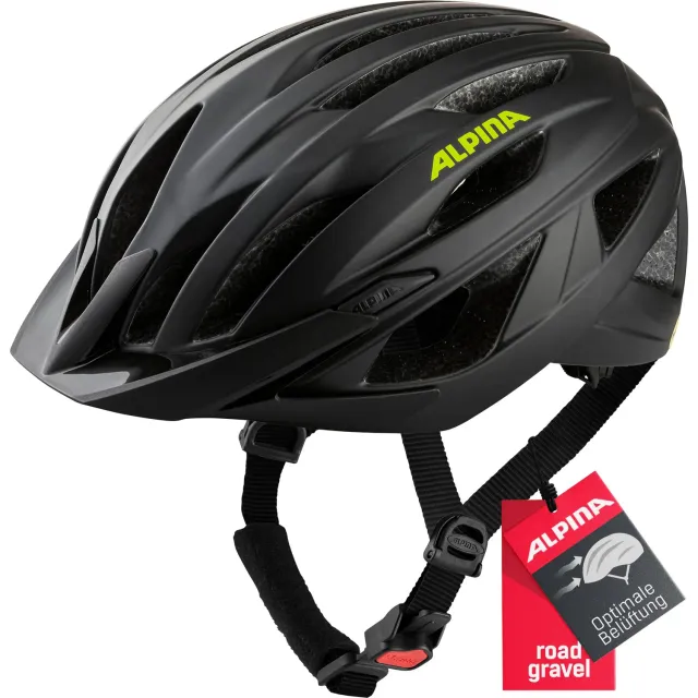 Alpina Parana Casco Bici Touring Unisex Ventilato