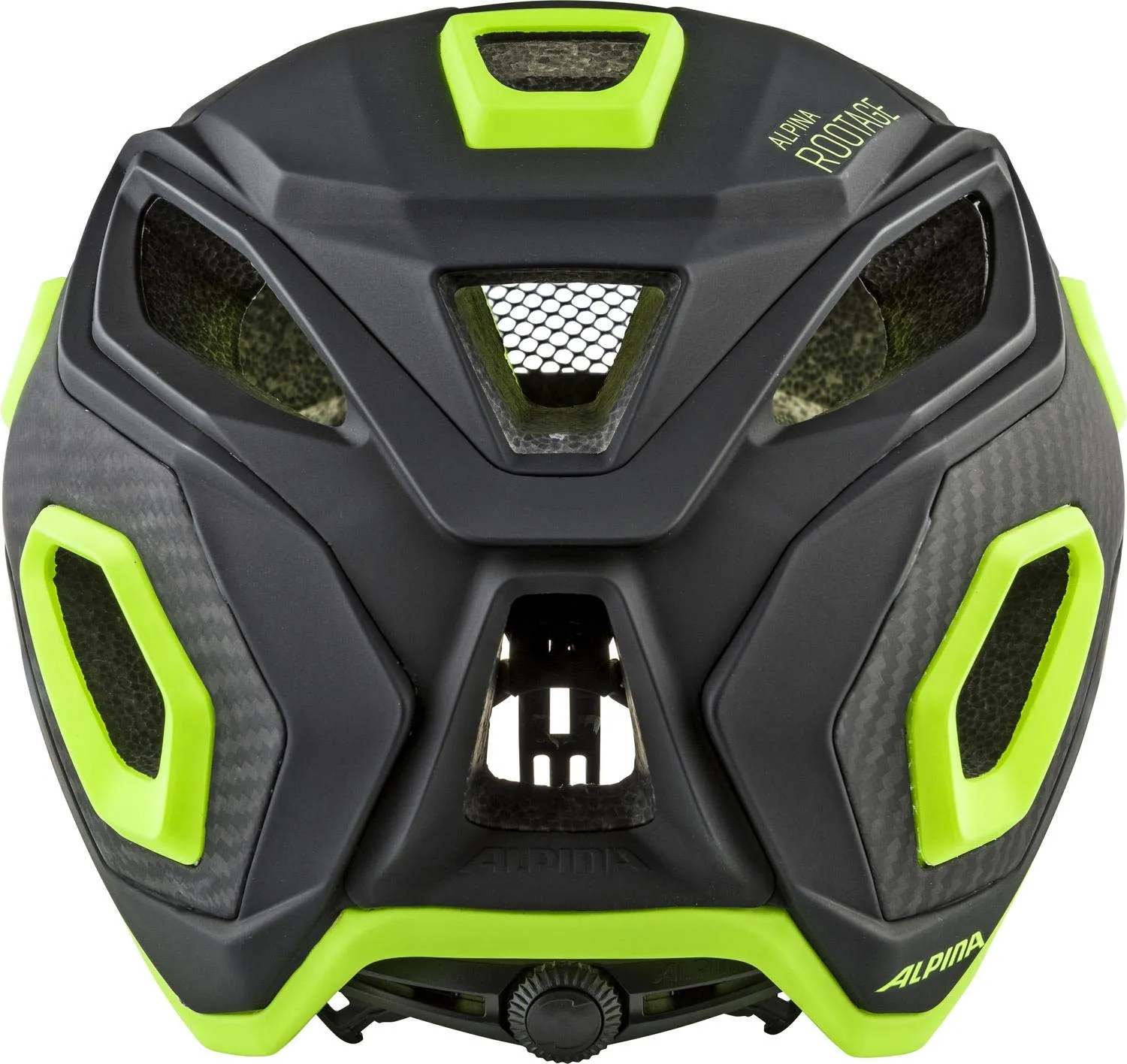 Alpina Rootage casco bici Black Neon Yellow enduro carbonio