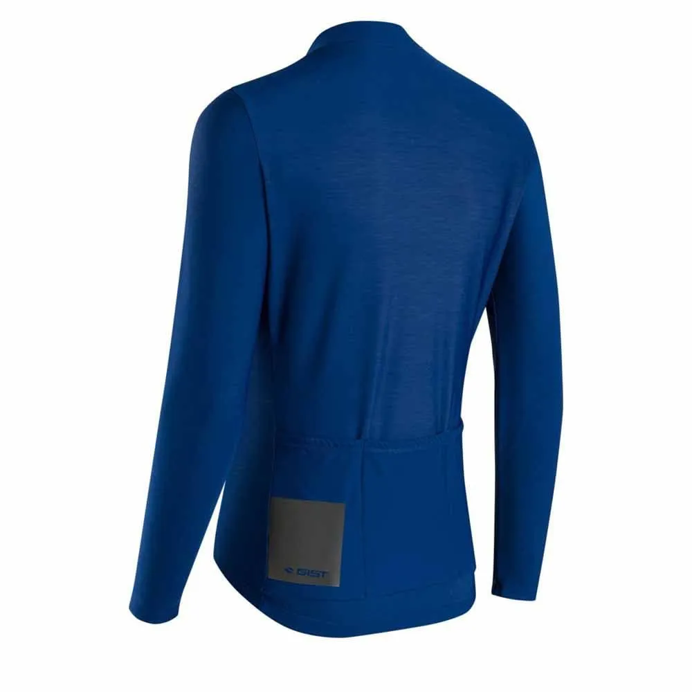 Gist Winter maglia maniche lunghe L blu termica