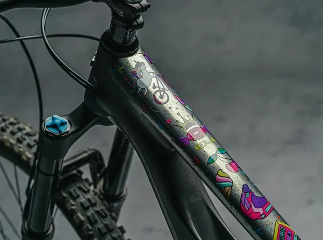 Dyedbro Unicorn Glitter pellicola telaio kit 8 pezzi