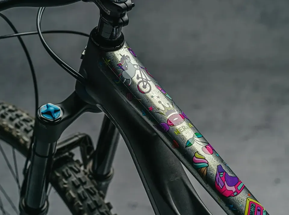 Dyedbro Unicorn Glitter pellicola telaio kit 8 pezzi