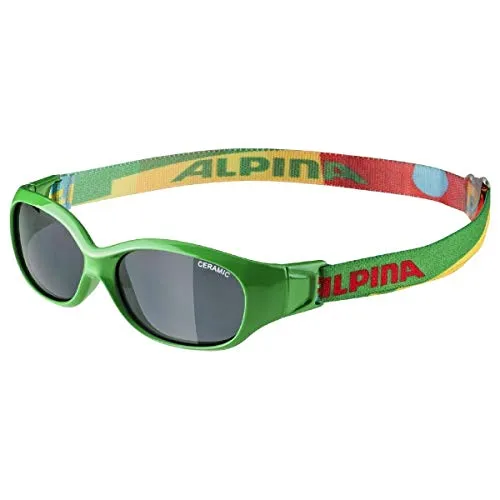 Alpina Flexxy Kids Occhiali Green-Puzzle Gloss