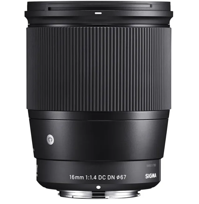 Sigma 16mm F1.4 DC DN Contemporary obiettivo Sony E