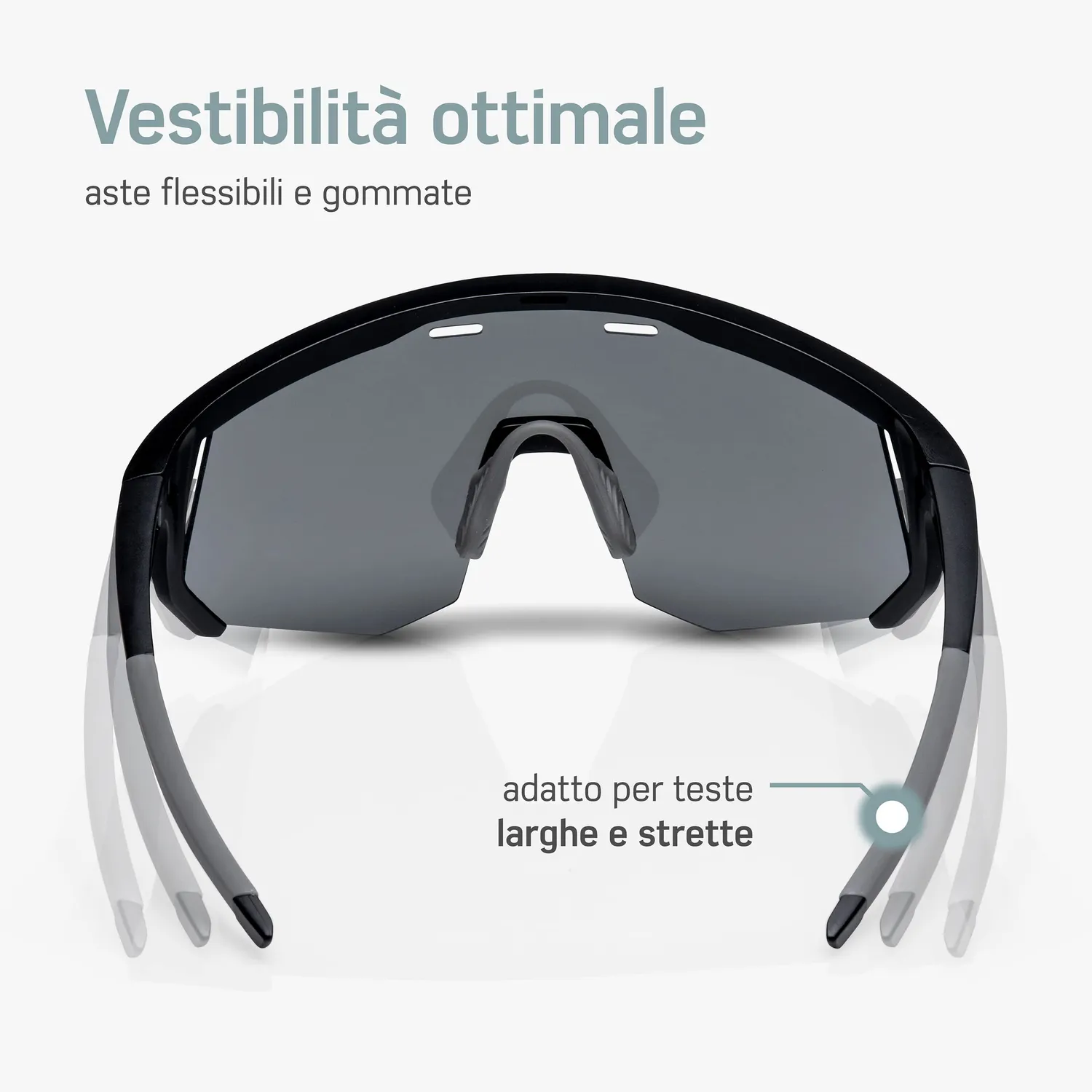 Borgen occhiali ciclismo MTB strada UV400