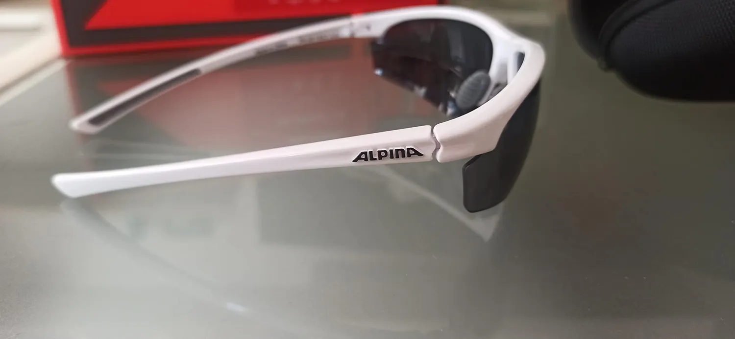 Alpina Tri-Effect 2.0 occhiali sportivi black matt 3 lenti