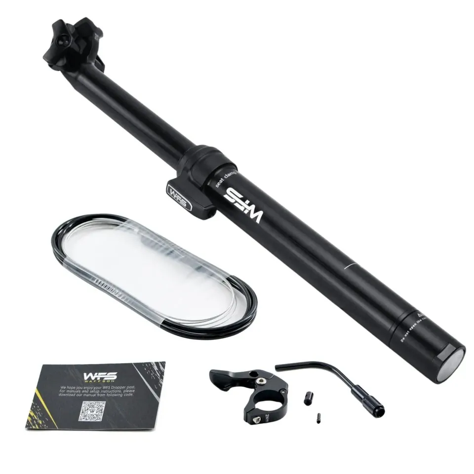 WFS Vresa reggisella telescopico esterno 30.9 100mm con leva