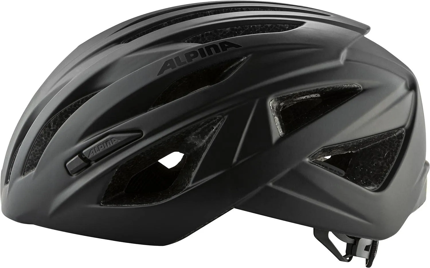 Alpina Path casco bici nero leggero Inmold