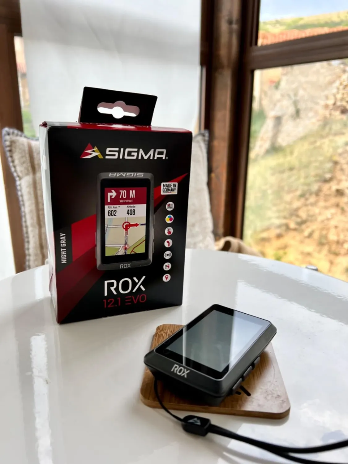 Sigma Sport Rox 12.1 Evo ciclocomputer GPS set sensore