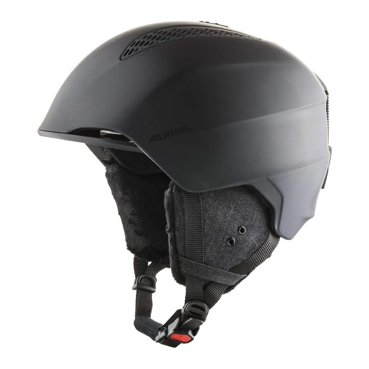 Alpina Grand casco sci adulto nero opaco M 54-57 UV