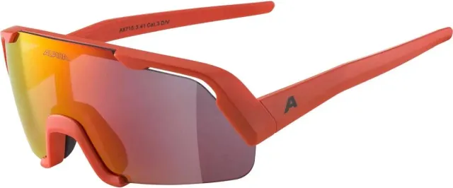 Alpina Rocket Youth occhiali sportivi arancioni