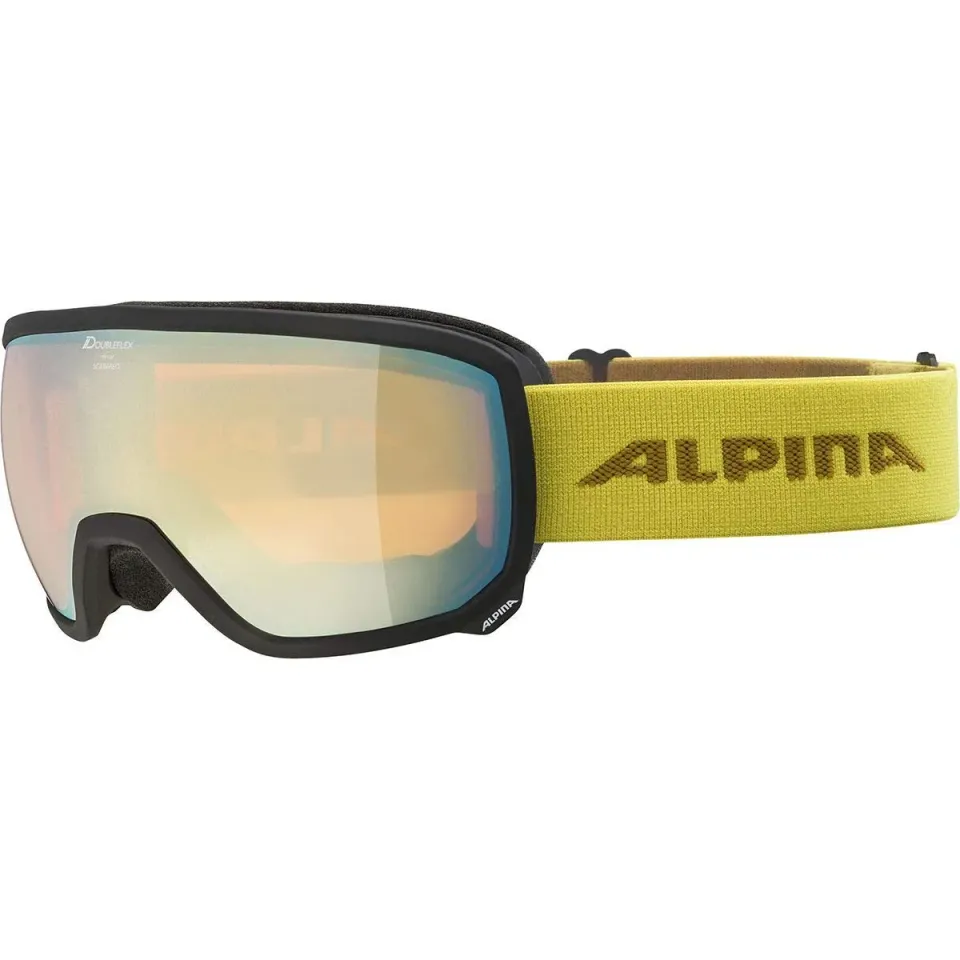 Alpina Scarabeo HM maschera sci junior sferica specchiata