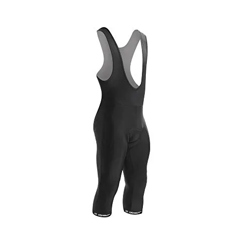 Gist Cycling Winter 3/4 calzamaglia bici con bretelle XL nera