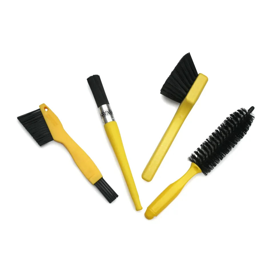 Pedro's Pro Brush Kit spazzole pulizia bici 4 pezzi