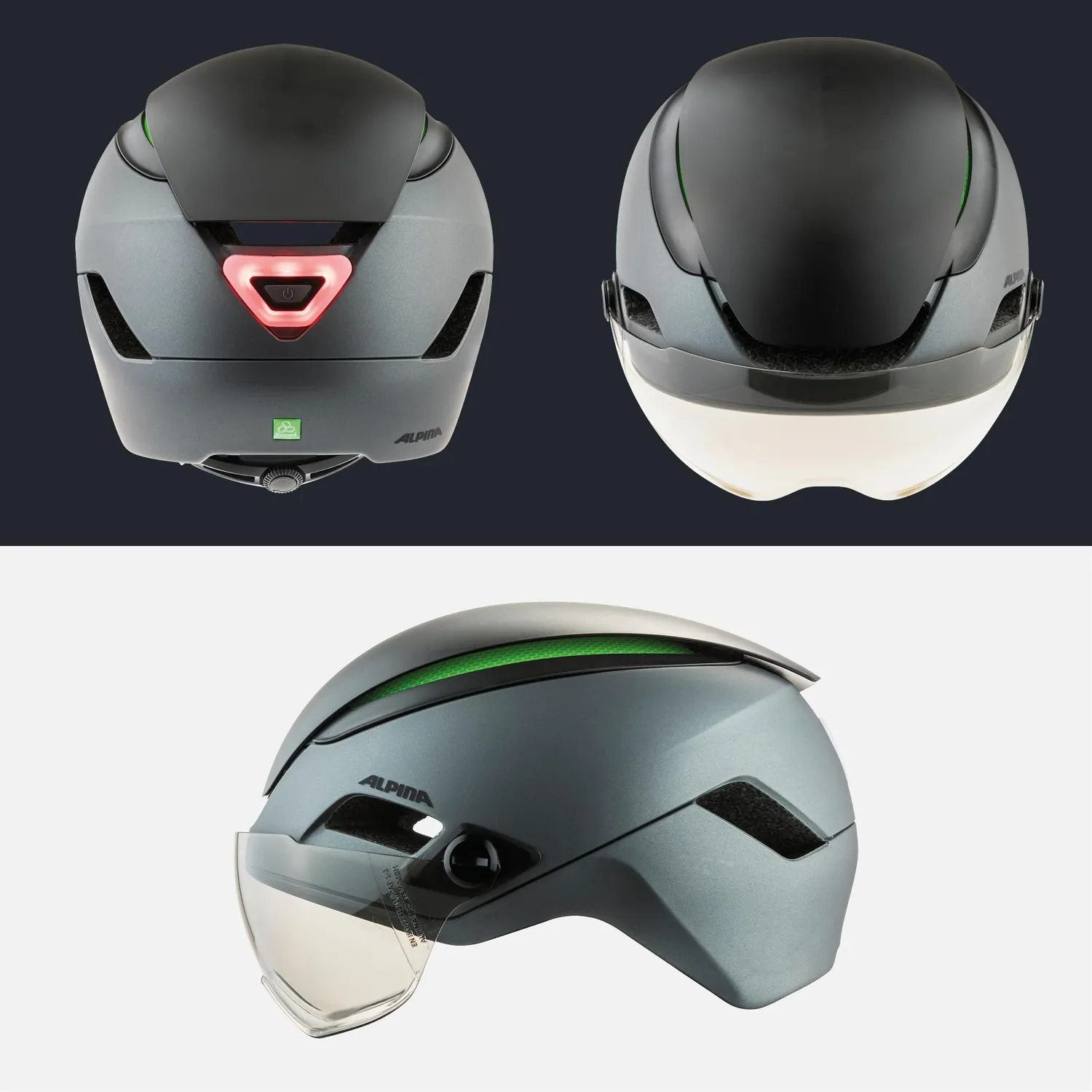 Alpina Altona VM casco bici fotocromatico Koroyd