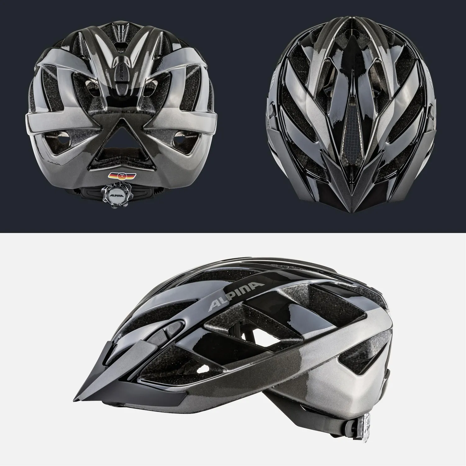 Alpina Panoma 2.0 casco bici adulto touring Made Germany