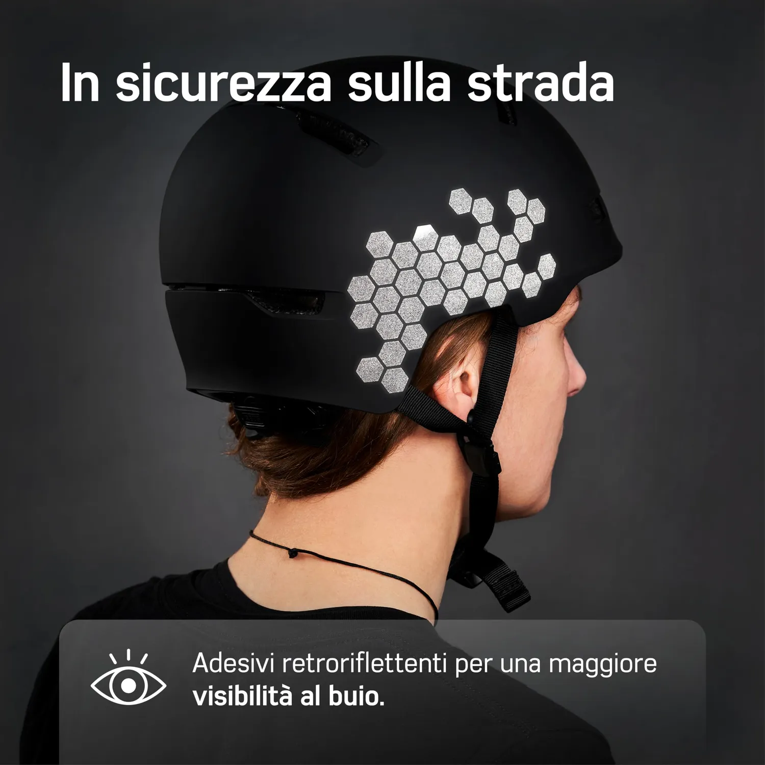 Borgen adesivi riflettenti bici set 2 fogli catarifrangenti 3M