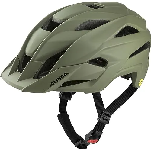 Alpina Stan Mips casco bici olive matt 51-55 ventilato