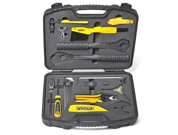 Pedro's Apprentice Tool Kit attrezzi bici 22 pezzi valigetta