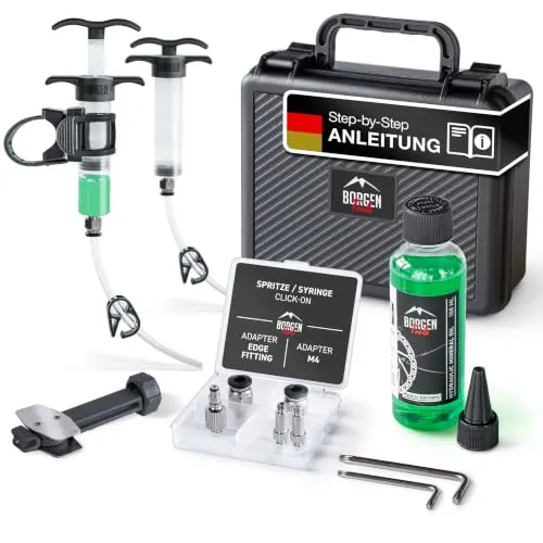 Borgen Kit spurgo PRO freni SRAM Maven DB olio minerale 100 ml