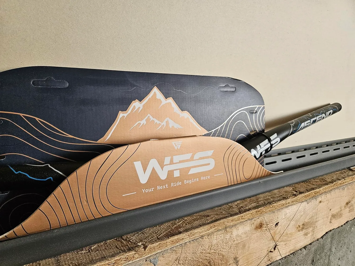 WFS Ascend manubrio MTB 35x820mm nero cashmoney