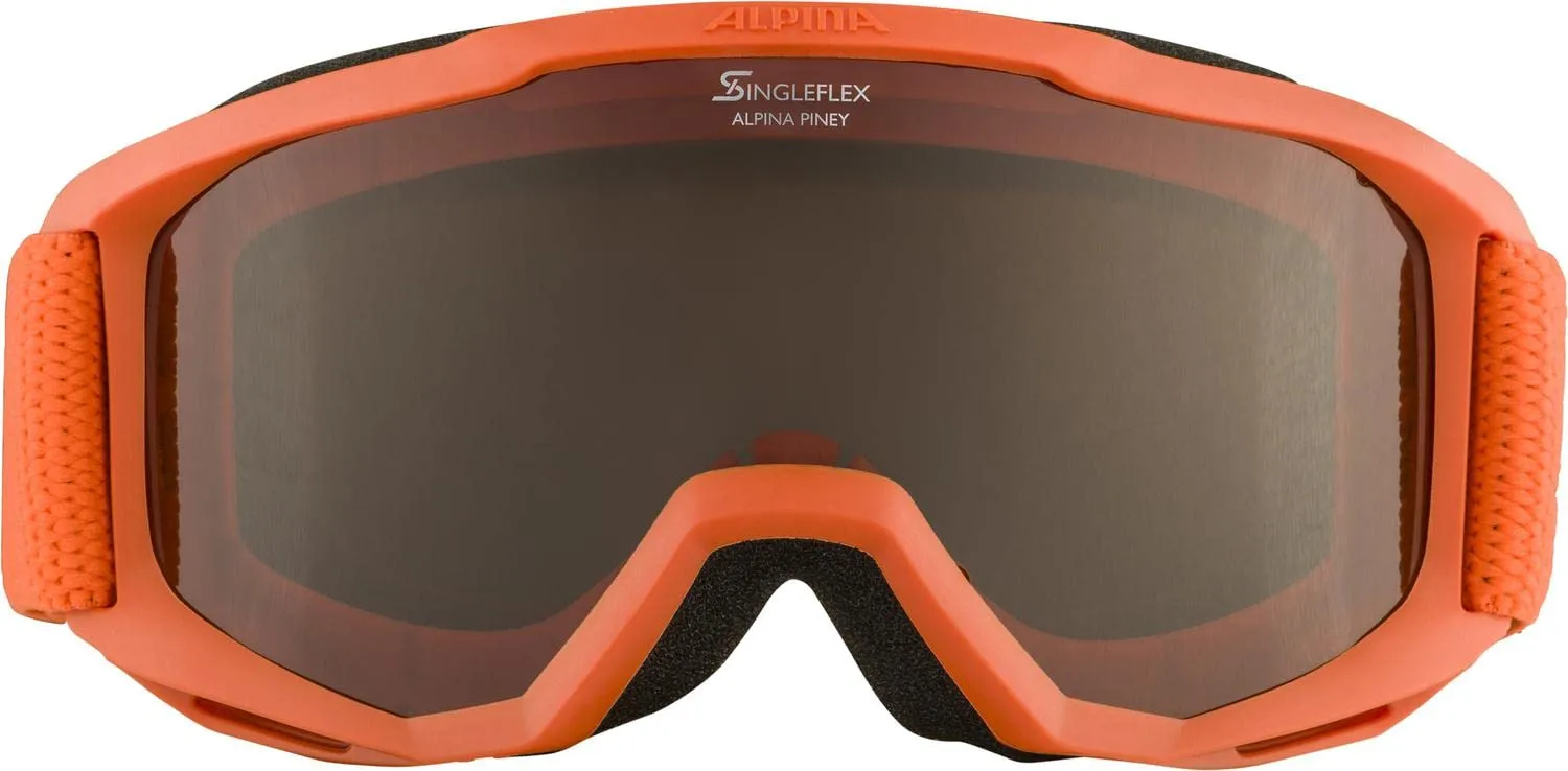 Alpina Piney maschera sci bambino antiappannante