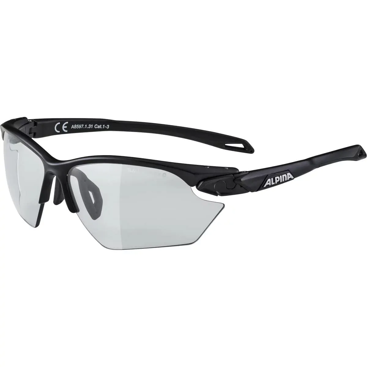 Alpina Twist Five HR S VL+ occhiali bici white