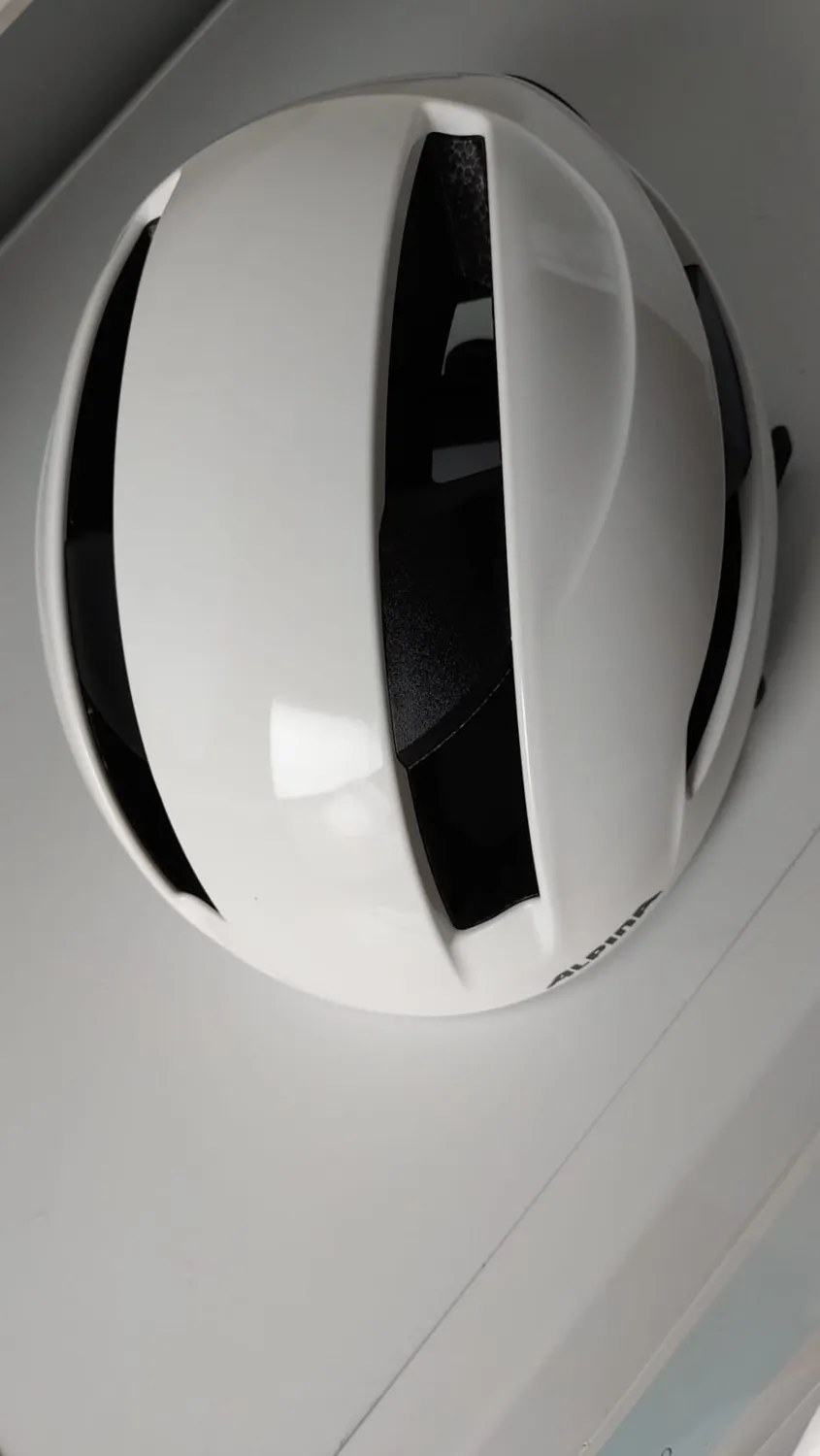 Alpina Soho casco bici white 51-56 leggero