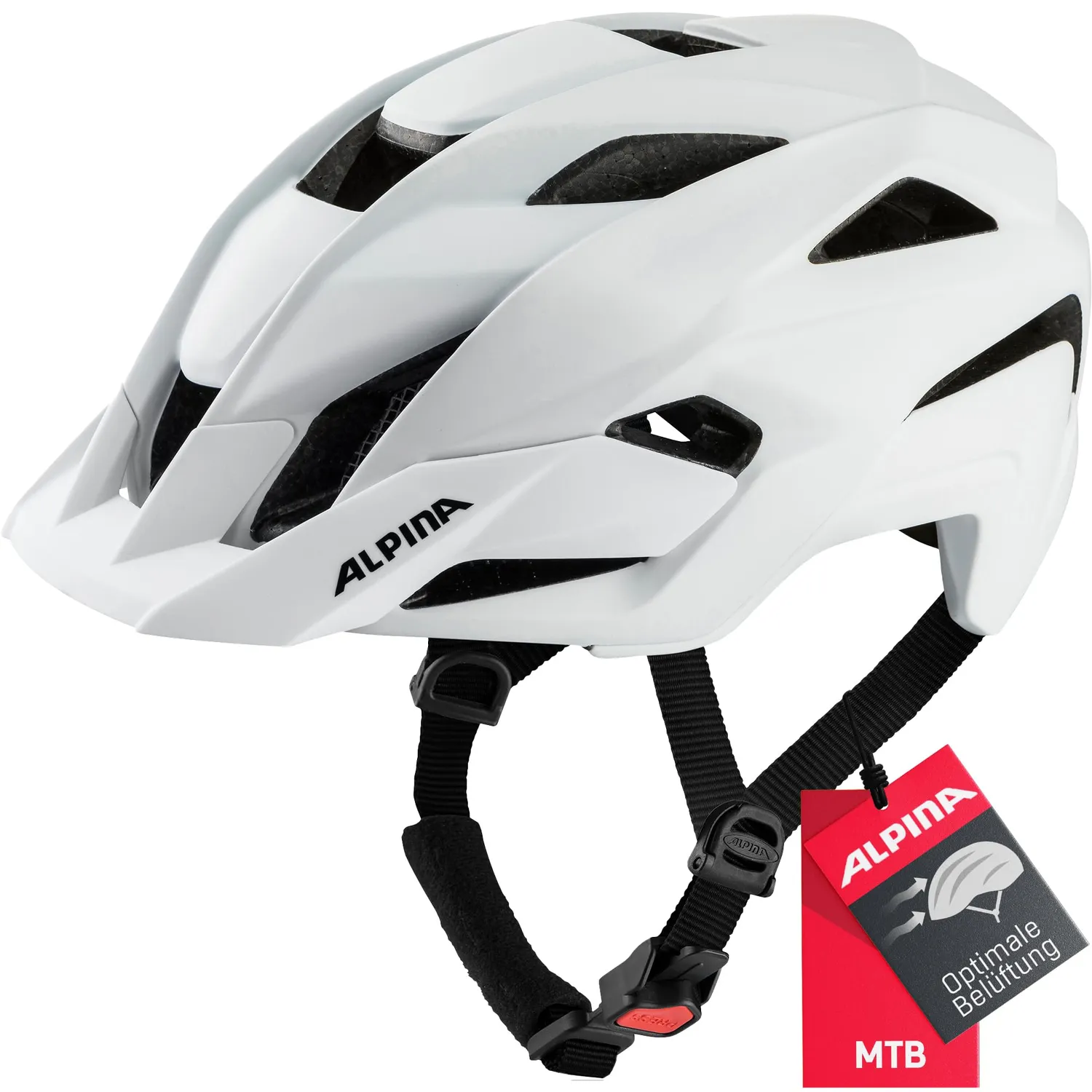 Alpina Kamloop casco bici coffee-grey matt trail