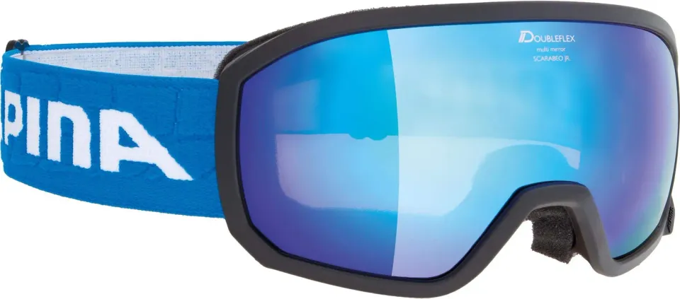 Alpina Sport Scarabeo maschera sci junior specchiata