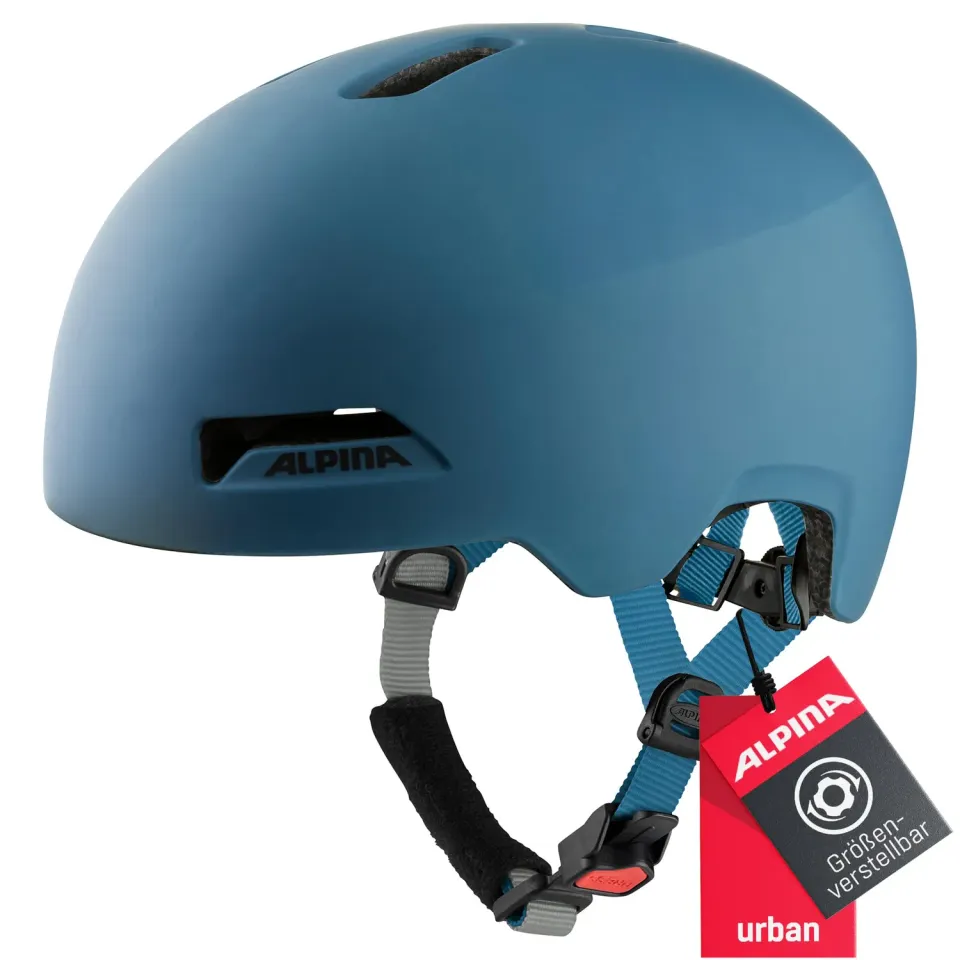 Alpina Haarlem casco bici 57-61 cm coffee-grey matt