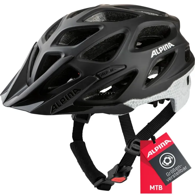 Alpina Mythos casco bici adulto 52-57 riflettente