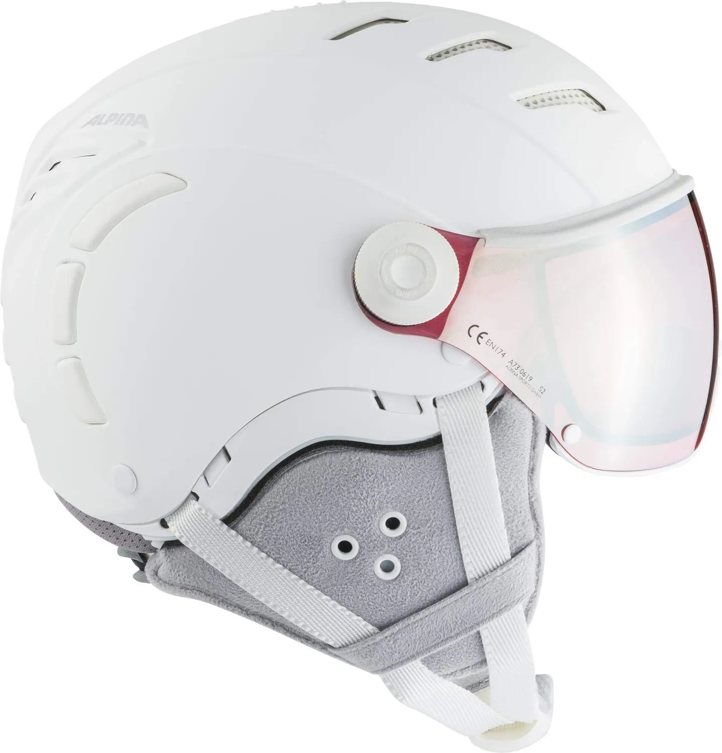 Alpina Jump 2.0 QVM casco sci con visiera fotocromatica
