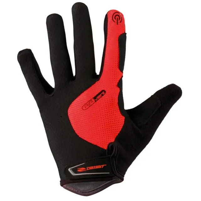 Gist Cycling Hero guanti MTB XS rossi in gel