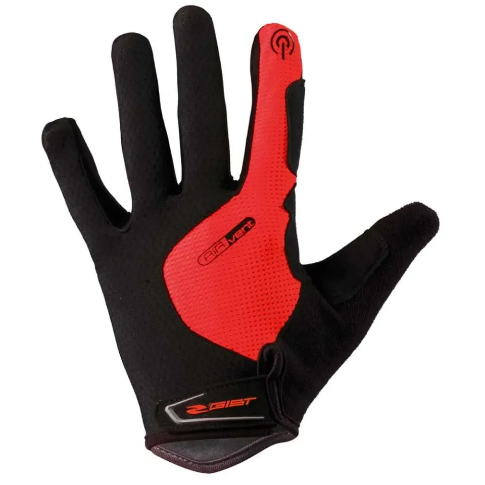 Gist Cycling Hero guanti MTB XS rossi in gel
