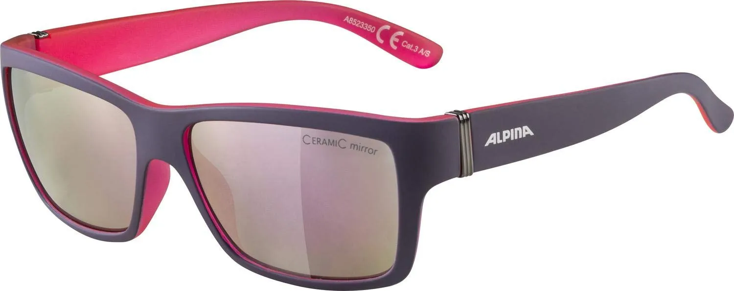 Alpina Kacey Occhiali Sole Black Matt Green Specchiati