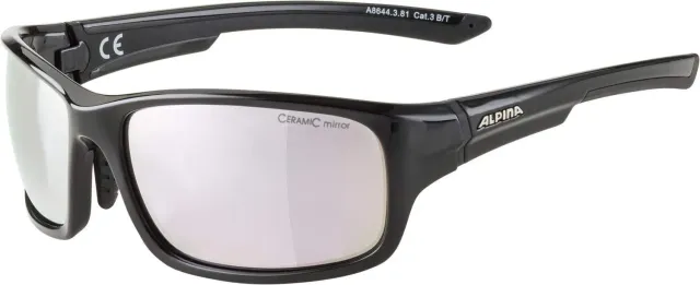 Alpina Lyron S occhiali sportivi black gloss visi stretti
