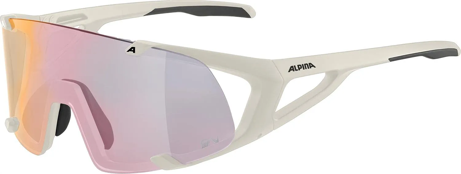 ALPINA Hawkeye S QV occhiali sportivi black matt fotocromatici