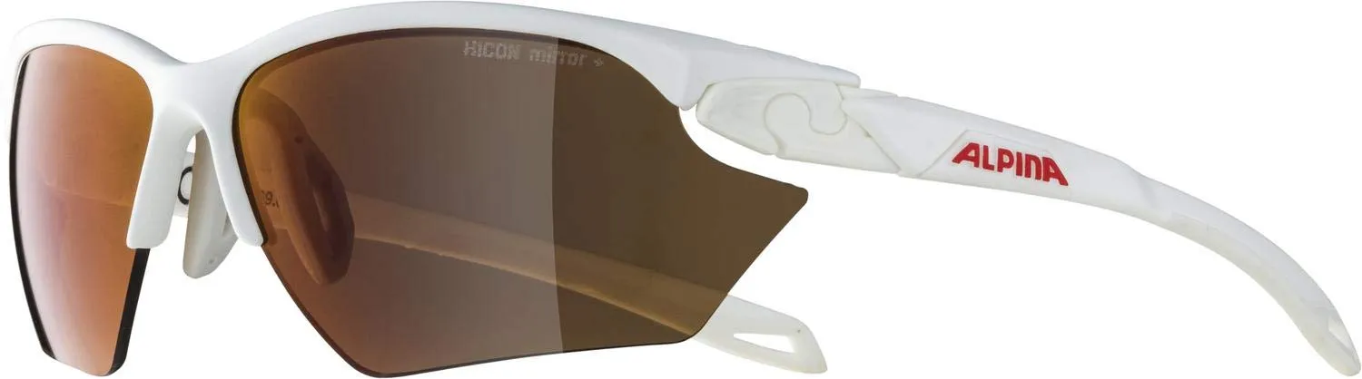 Alpina Twist Five S HR Q-Lite occhiali sportivi white matt