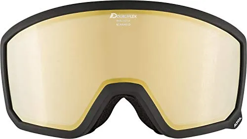 Alpina Scarabeo MM maschera sci viso largo OTG