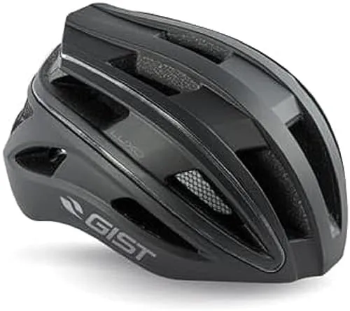 Gist Luxo casco bici bianco S/M con luce