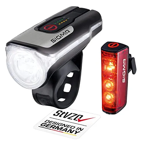 Sigma Sport Aura 80+Blaze set luci bici LED StVZO