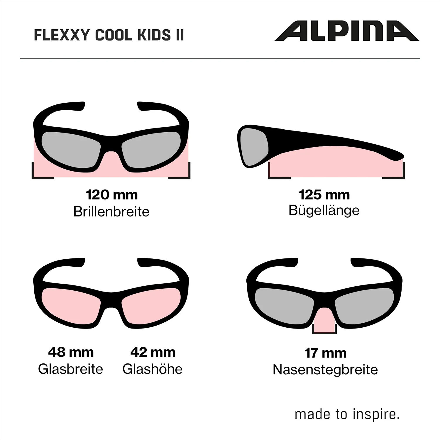 Alpina Flexxy Cool Kids II occhiali sole bambini UV