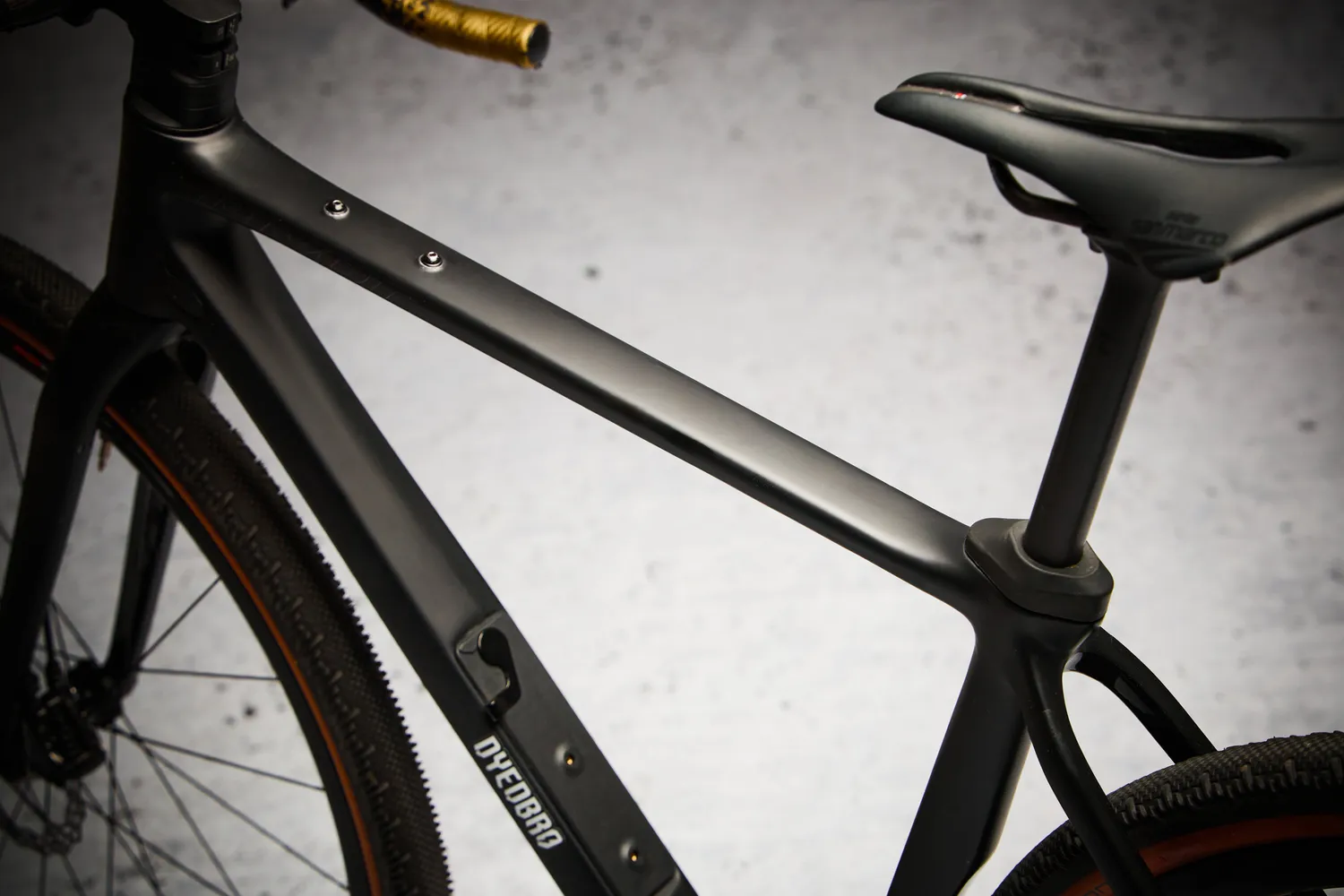 Dyedbro EVO Clear protezione telaio gravel gloss