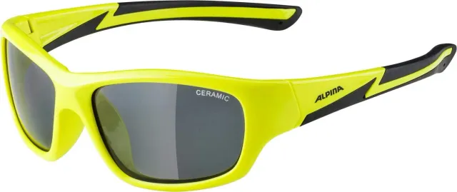 Alpina Flexxy Youth C occhiali sole bimbi giallo infrangibili
