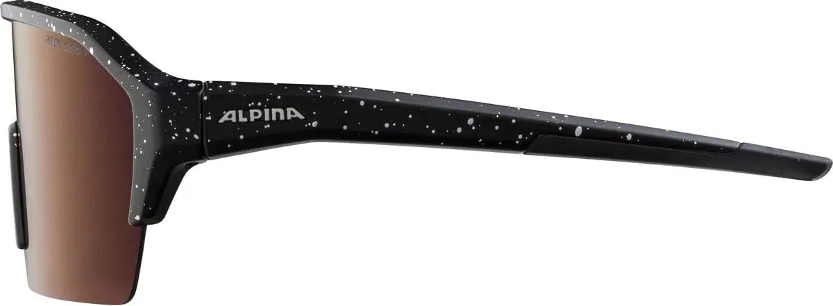 Alpina Ram HR Q-Lite occhiali sportivi nero alto contrasto