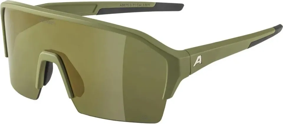 Alpina Ram HR Q-Lite occhiali Olive Matt contrasto