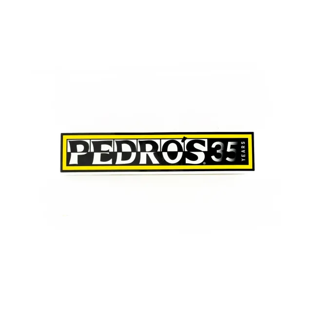 Pedro's 35th Anniversary adesivo bici large logo