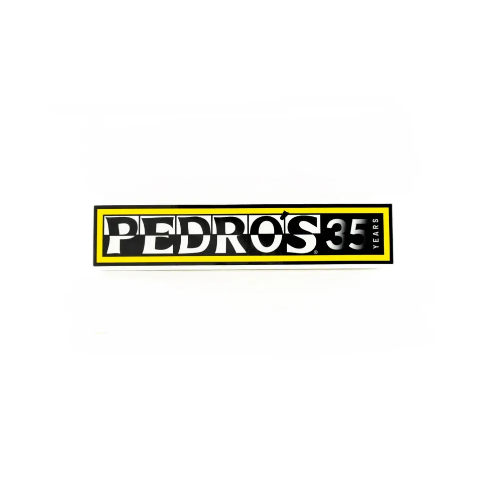 Pedro's 35th Anniversary adesivo bici large logo